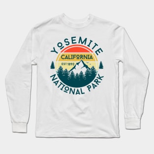 Yosemite California National Park Long Sleeve T-Shirt